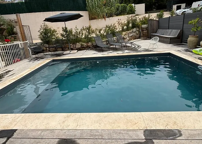 3 Avec Piscine Privative Villa Ajaccio (Corsica)